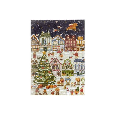 RoboTime Puzzle Weihnachtswelpen, 1000 Stück
